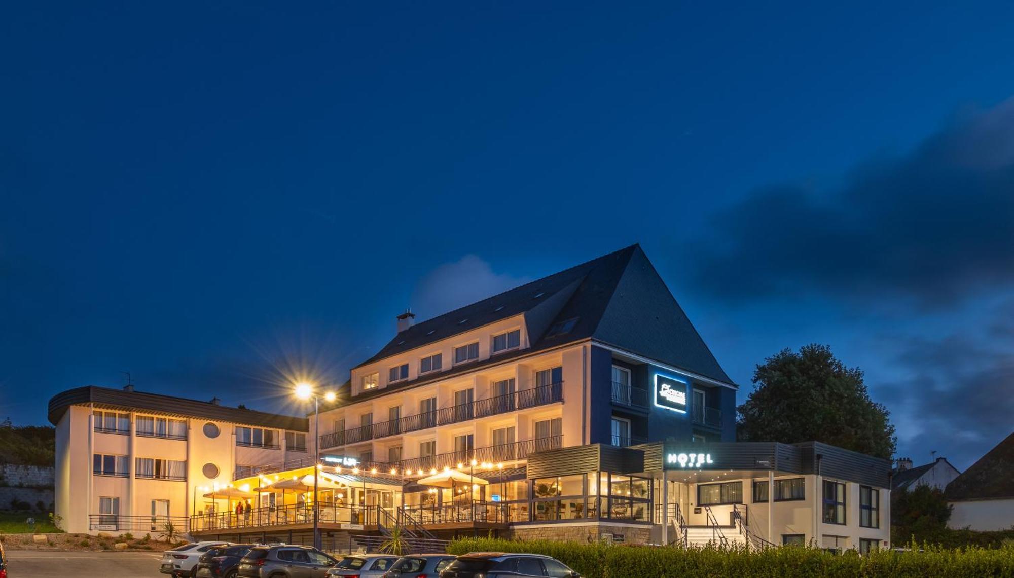 Hotel L'Escale Marine, The Originals Relais Crozon Exterior foto